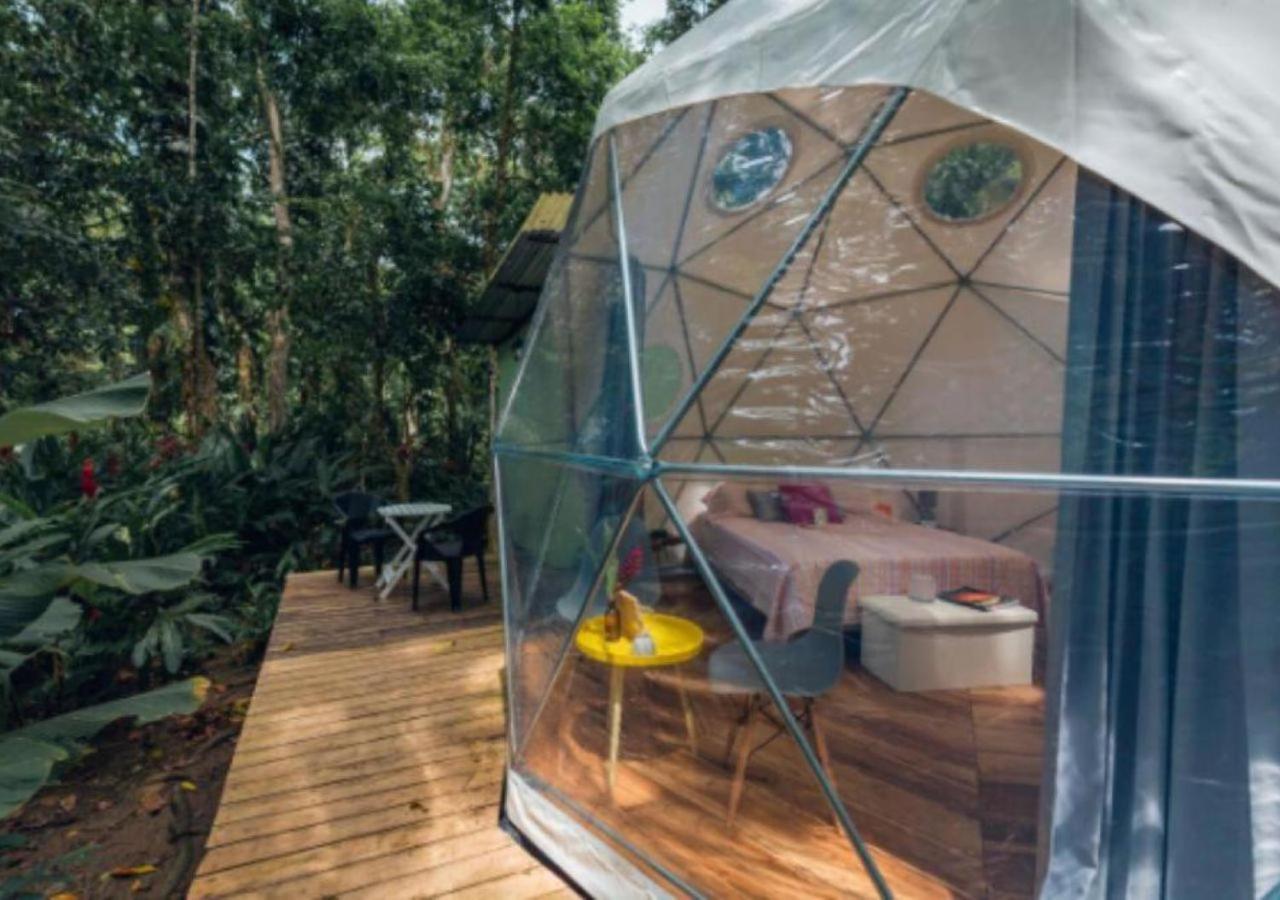Faith Glamping Dome Costa Rica Hotel Manzanillo  Bagian luar foto